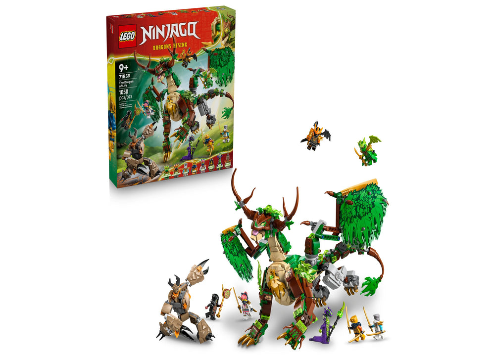 LEGO NINJAGO The Dragon of Life Building Set 71859 - 1050 Pieces