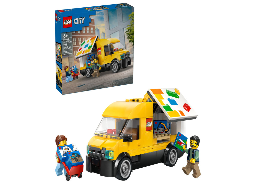 LEGO City Iconic Delivery Van Building Set 276 Pieces - 60500