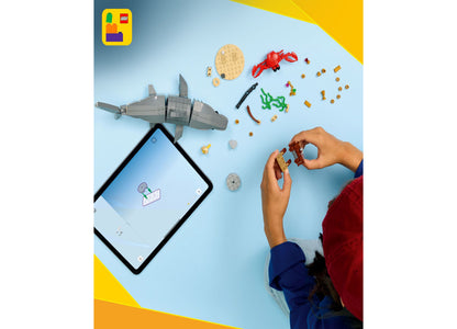 LEGO Creator Fierce Shark and Treasure Chest Building Set 31381 - 379 Pieces