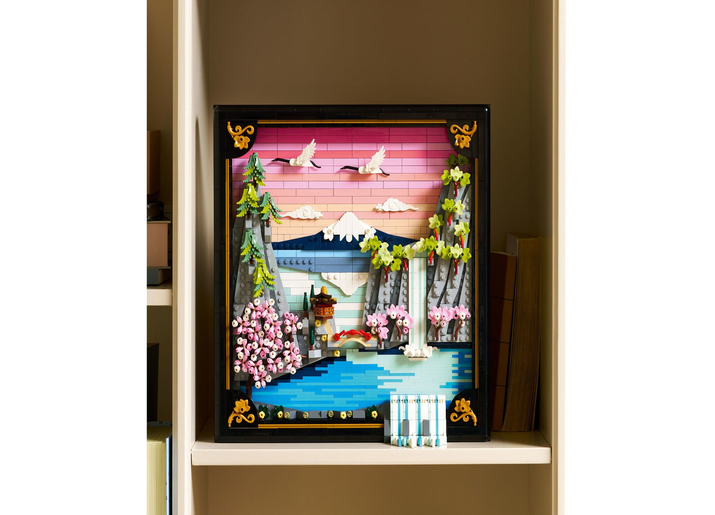 LEGO Art Japanese Cherry Blossom Landscape Building Set 31218, 1892 Pieces