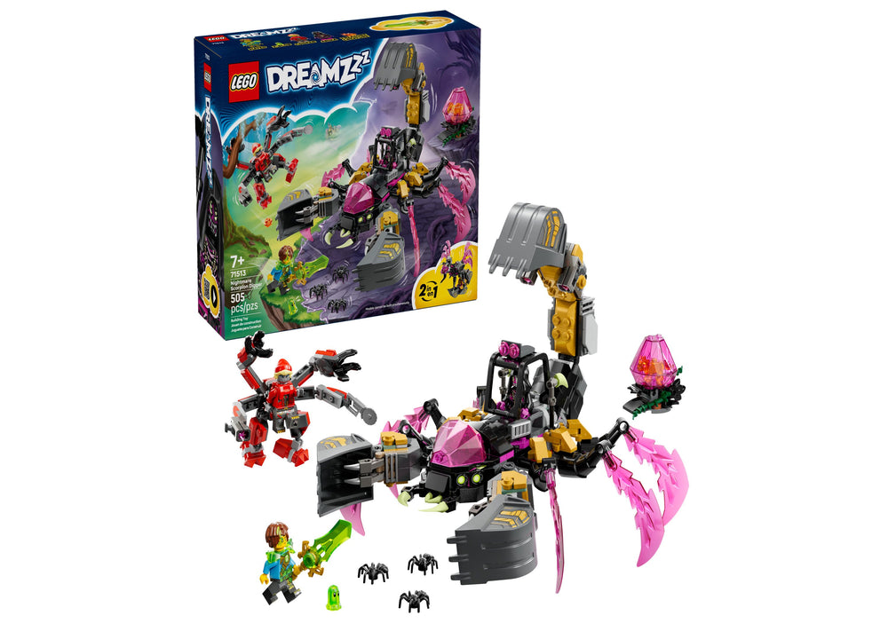 LEGO® DREAMZzz Nightmare Scorpion Digger 505-Piece Building Set