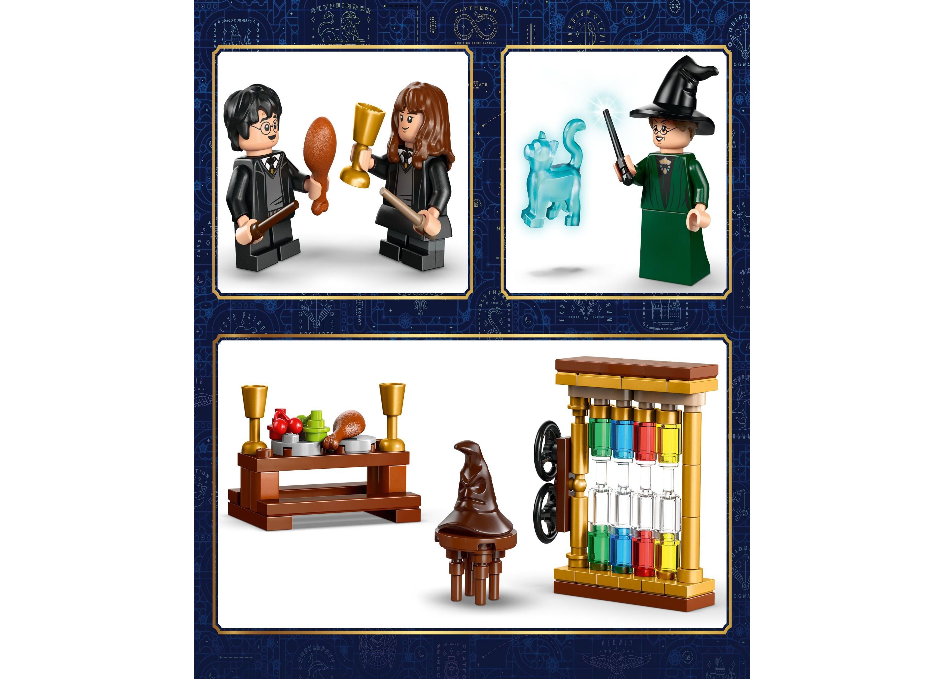 LEGO Harry Potter Hogwarts Sorting Hat Ceremony Set 76460, 124