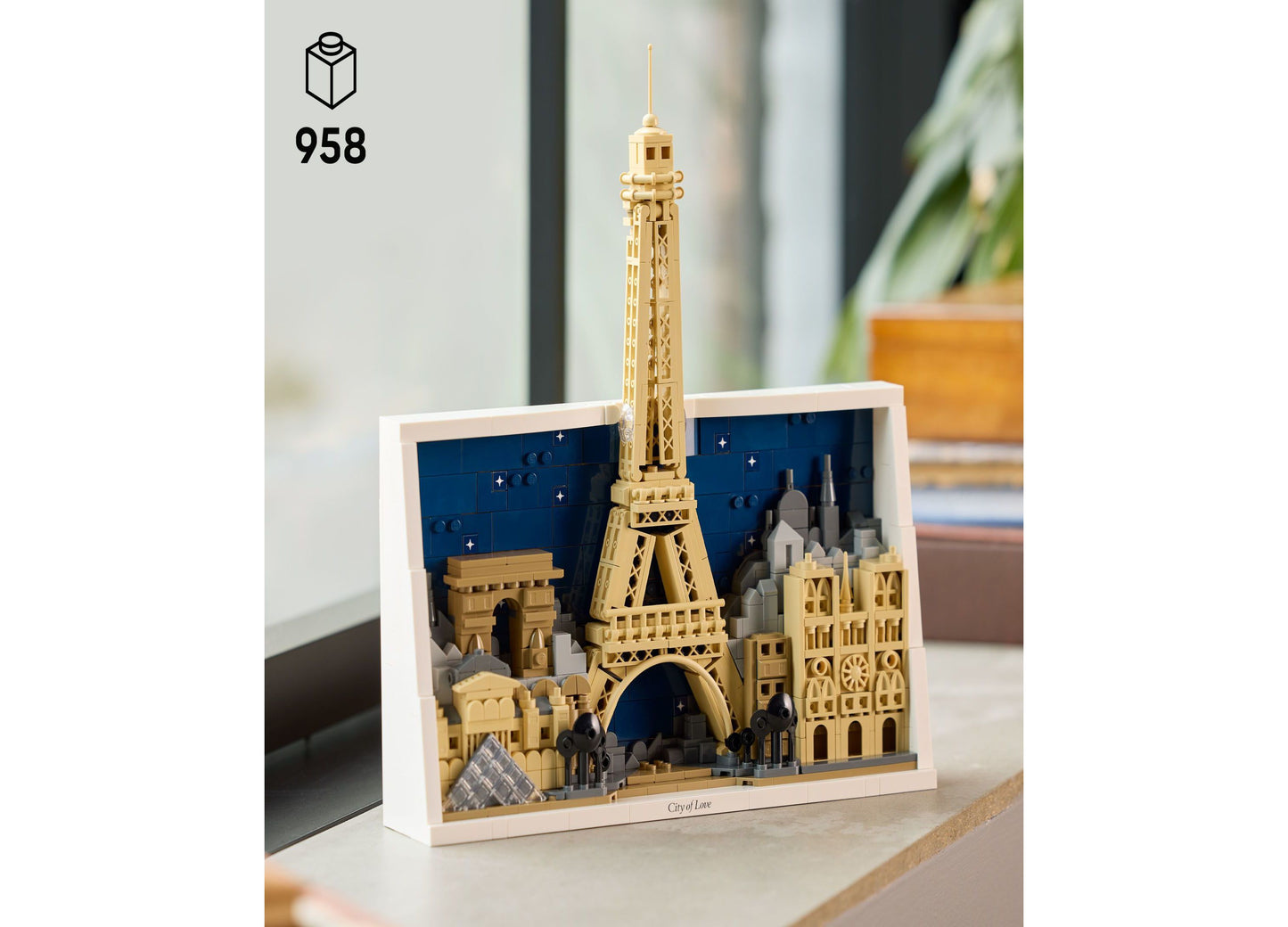 LEGO Architecture Paris - 958-Piece City of Love Building Set 21064