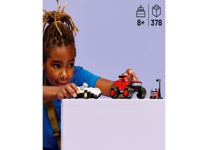 LEGO Sonic Silver's Car vs. Knuckles' Monster Truck Set 77118, 378 Pieces