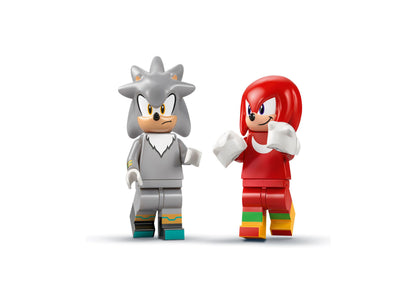 LEGO Sonic Silver's Car vs. Knuckles' Monster Truck Set 77118, 378 Pieces