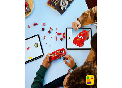 LEGO Speed Champions Lightning McQueen 270-Piece Disney Pixar Car Model Kit