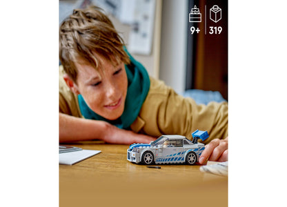 LEGO® Speed Champions 2 Fast 2 Furious Nissan Skyline GT-R R34 Toy Building Set 76917, 319 Pieces