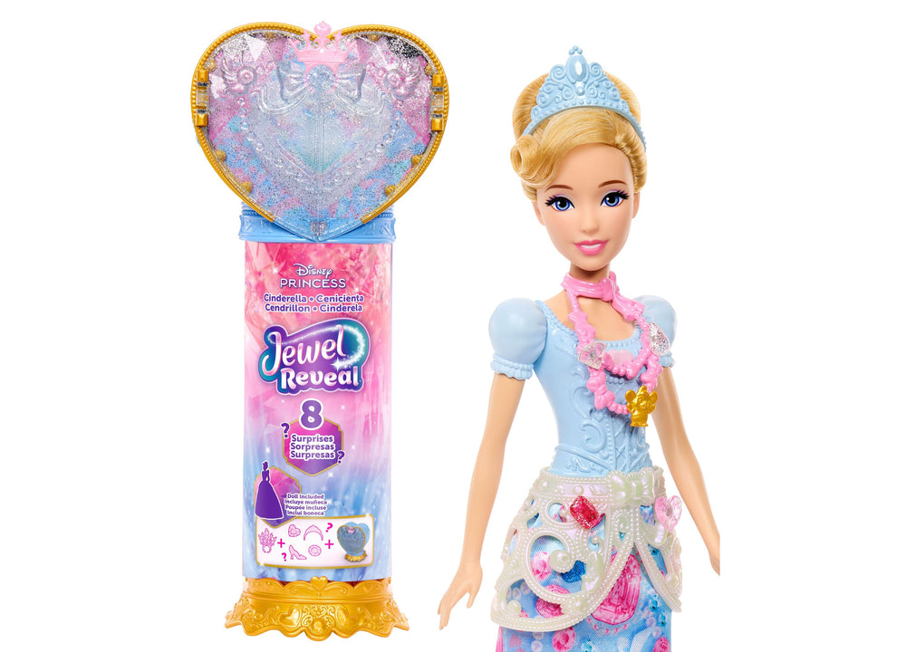 Disney Princess Jewel Reveal - Cinderella Fashion Doll