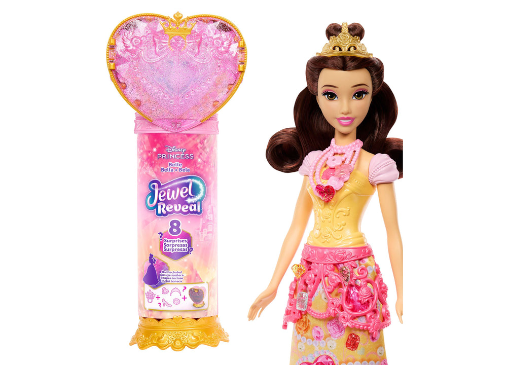 Disney Princess - Jewel Reveal Surprise Belle Fashion Doll