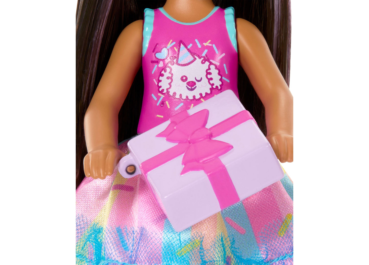 Barbie Club Chelsea Birthday-Themed Small Doll - Party Ready