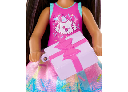 Barbie Club Chelsea Birthday-Themed Small Doll - Party Ready
