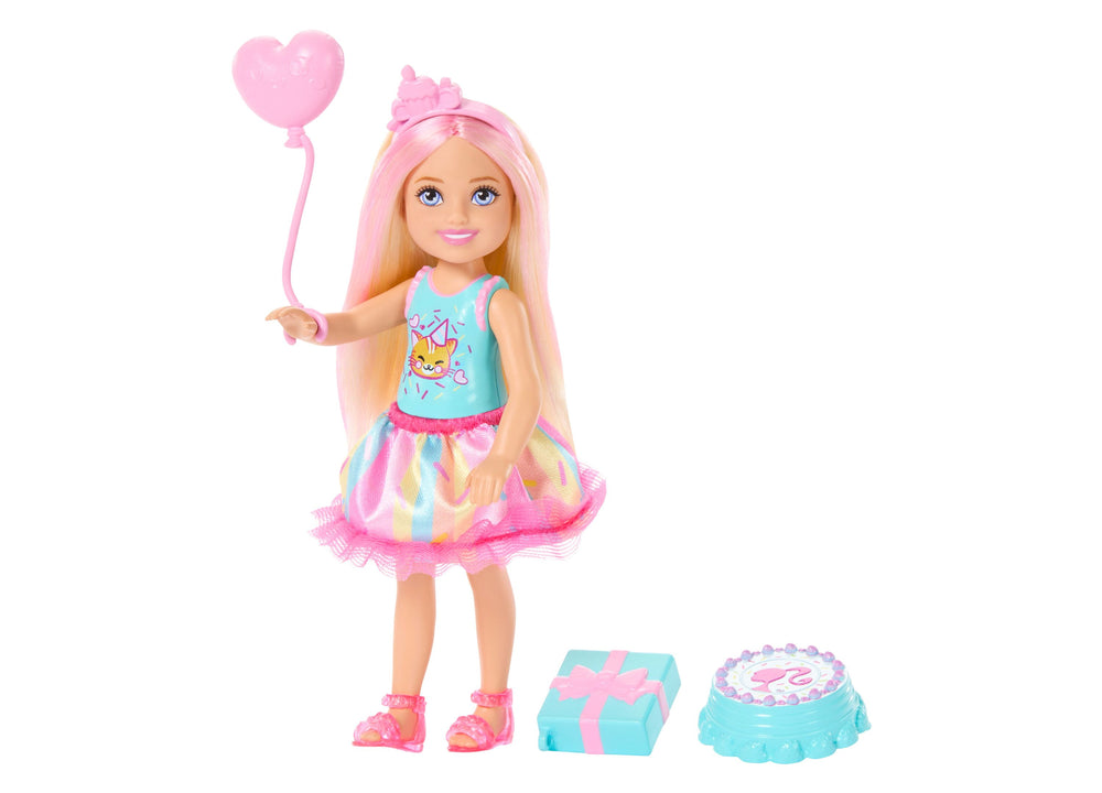 Barbie Club Chelsea Birthday-Themed Small Doll