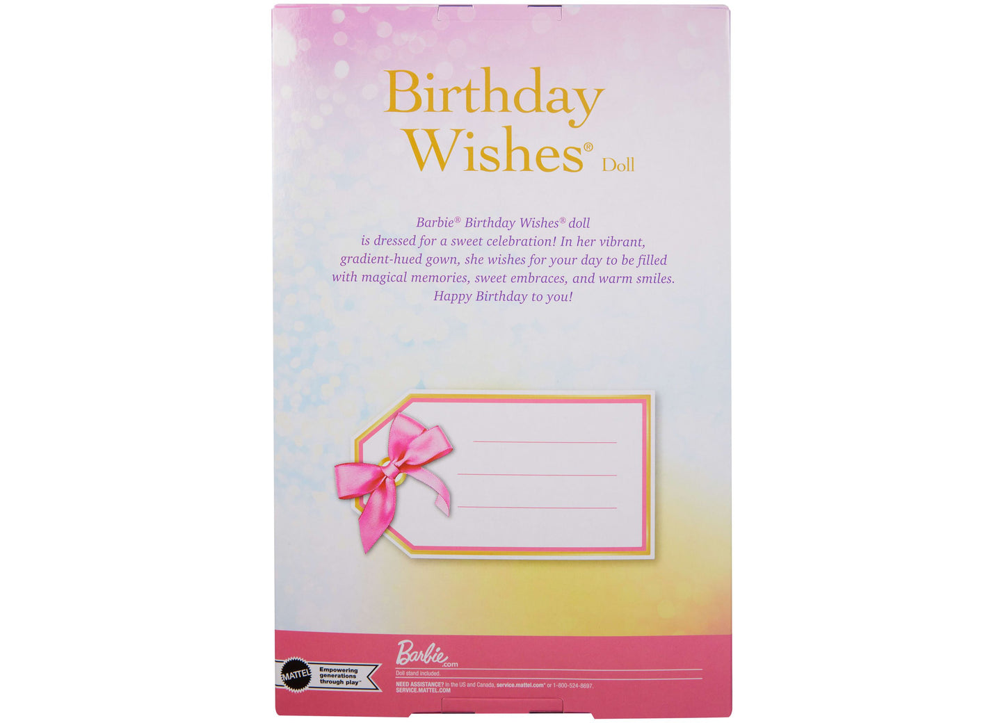Barbie Signature Birthday Wishes Fashion Doll - Glittery Gown