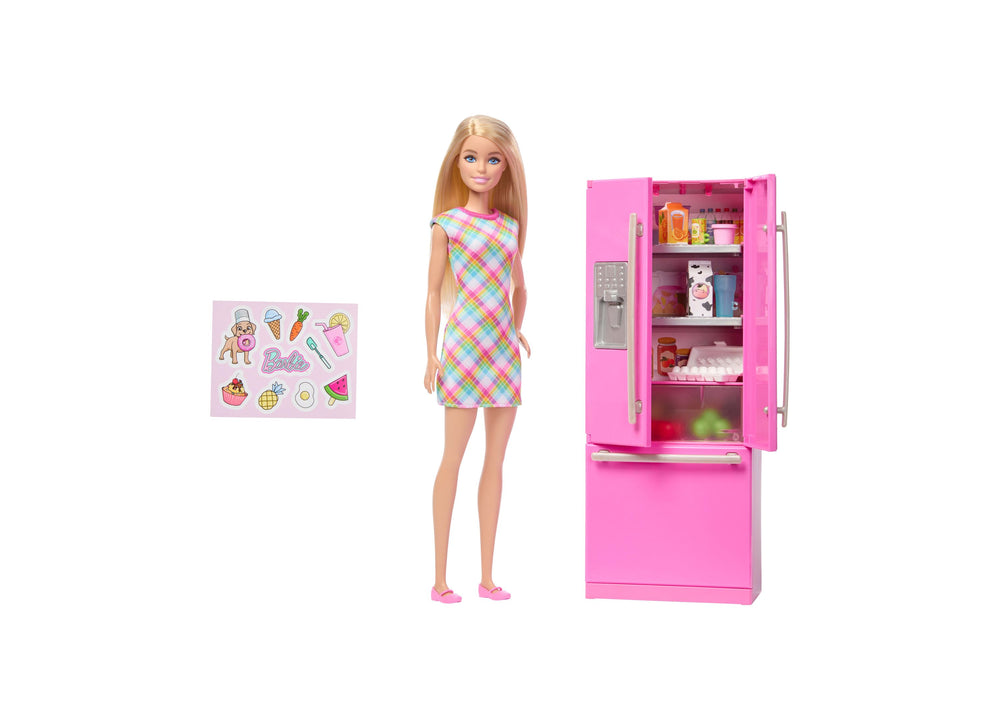 Barbie Deluxe Kitchen Playset with Doll - Blonde Bun