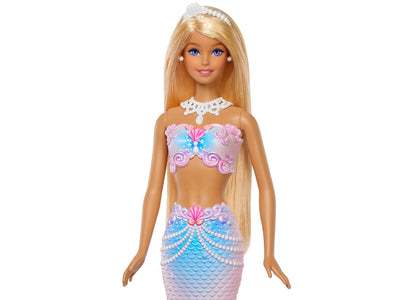 Barbie Bubble Sparkle Mermaid Doll with Bubble-Making Feature