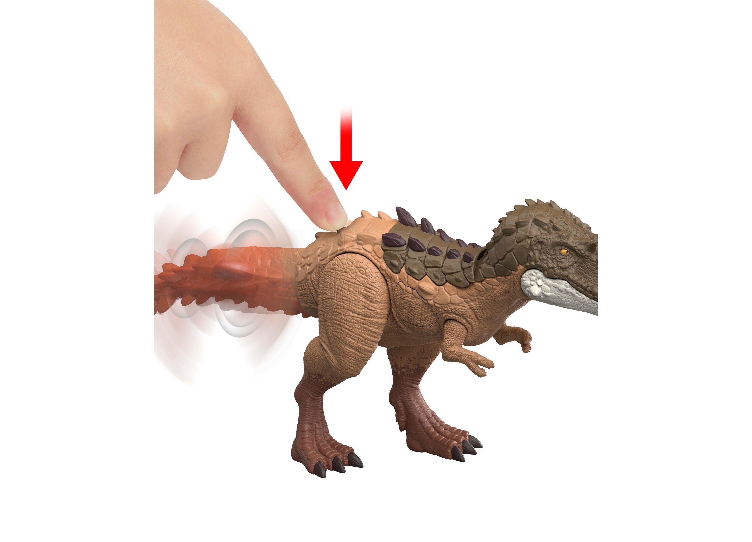 Jurassic World Gigantic Thrashers Gorgosaurus Dinosaur Action