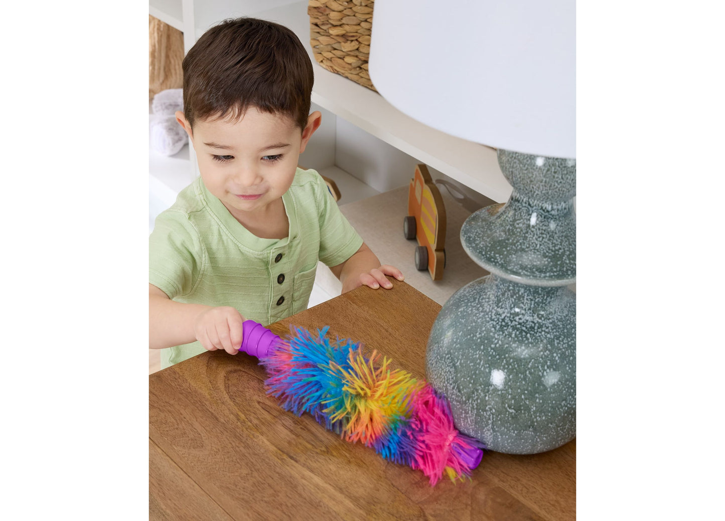 Fisher-Price Laugh & Learn - 2-in-1 Vacuum - Learning Toy for Toddlers