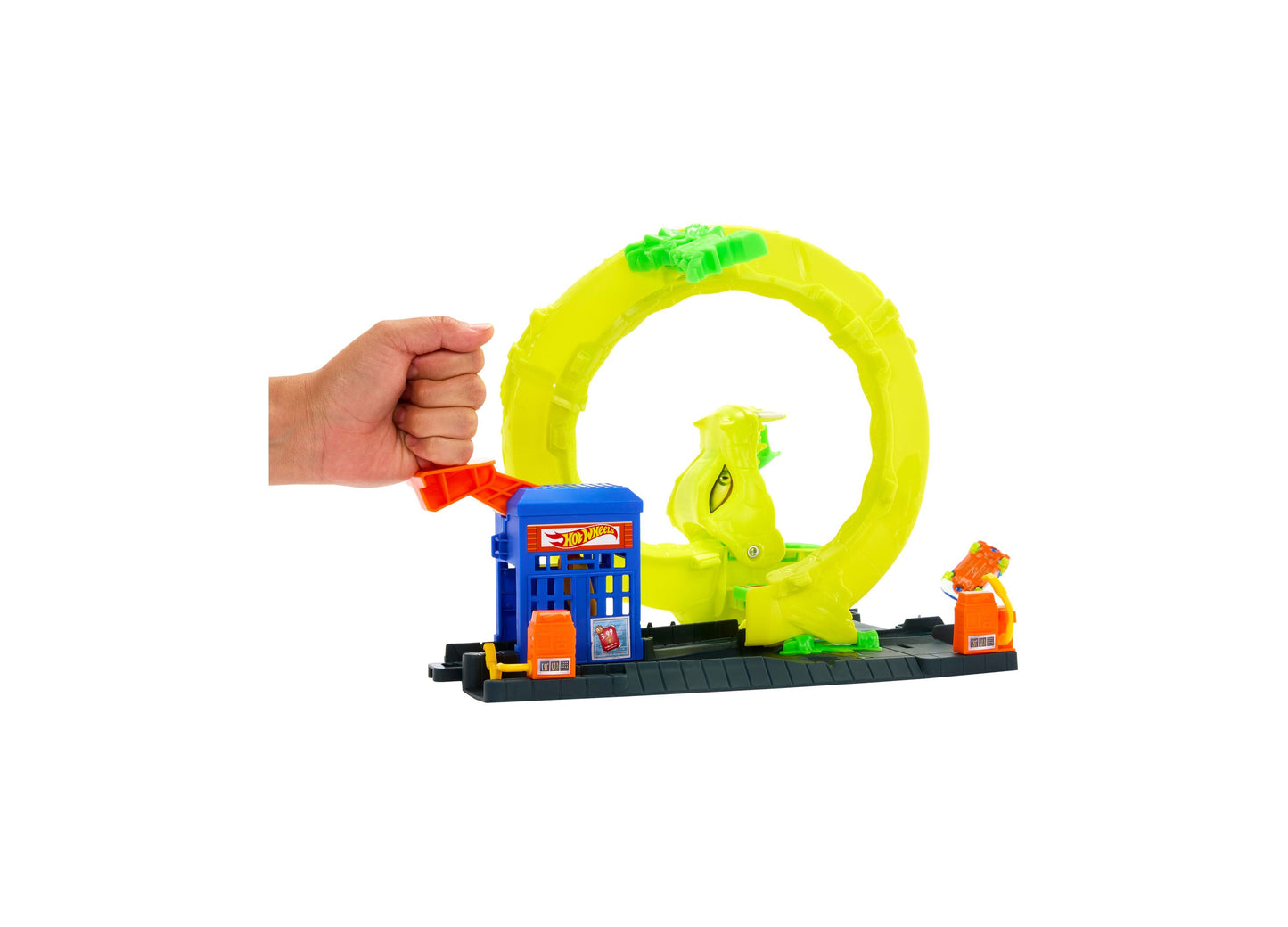 Hot Wheels Snake Spiral Attack Playset - Exciting Racing Action