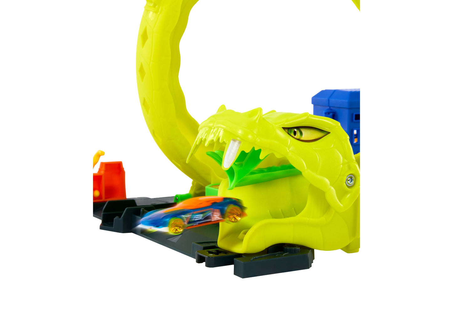 Hot Wheels Snake Spiral Attack Playset - Exciting Racing Action