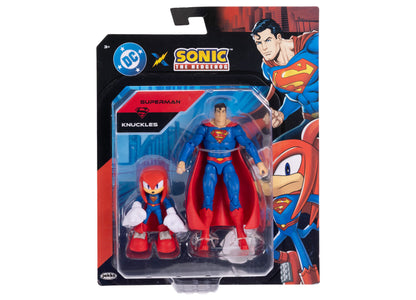 SEGA DC Comics Sonic & Superman Action Figures - Ultimate Hero Pack