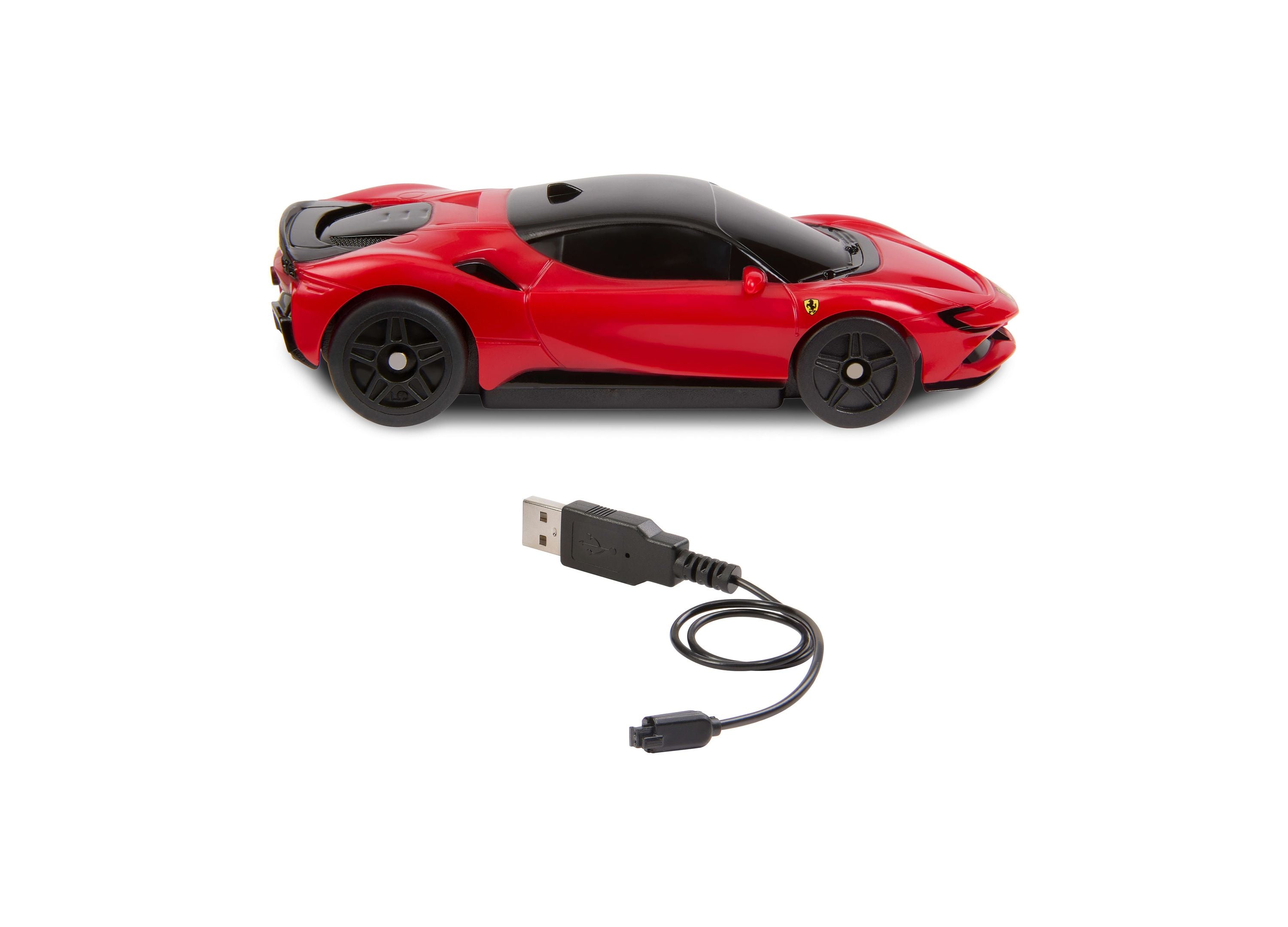 Hot Wheels Ferrari SF90 Stradale 1:64 Scale RC Car With Booster