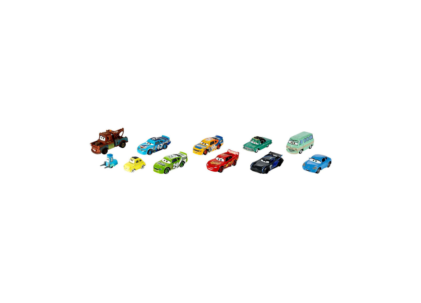 Disney Pixar Cars Mini Racers Die-Cast Vehicle 10-Pack