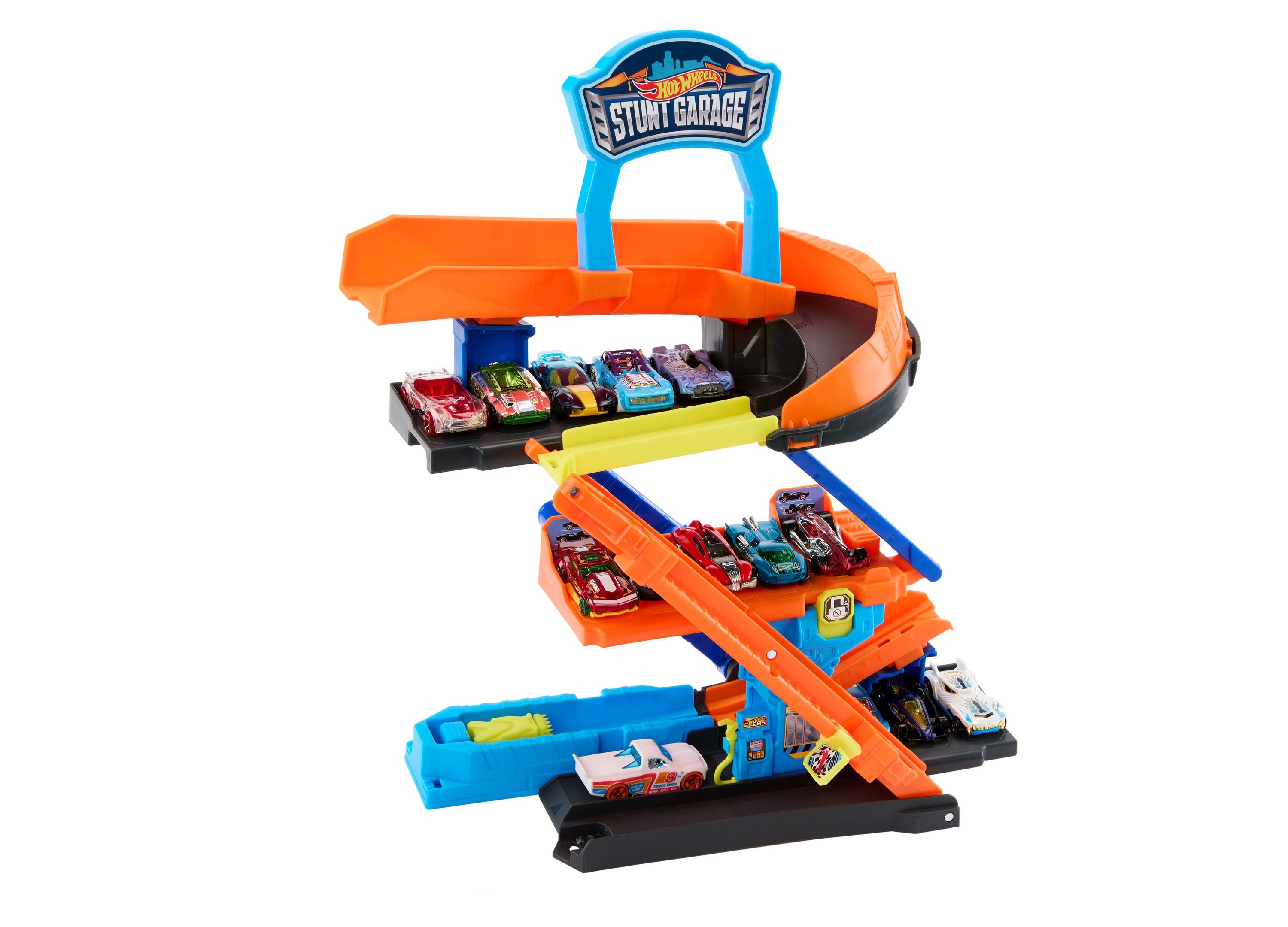 Hot Wheels City Transforming Stunt Garage Playset – Toys