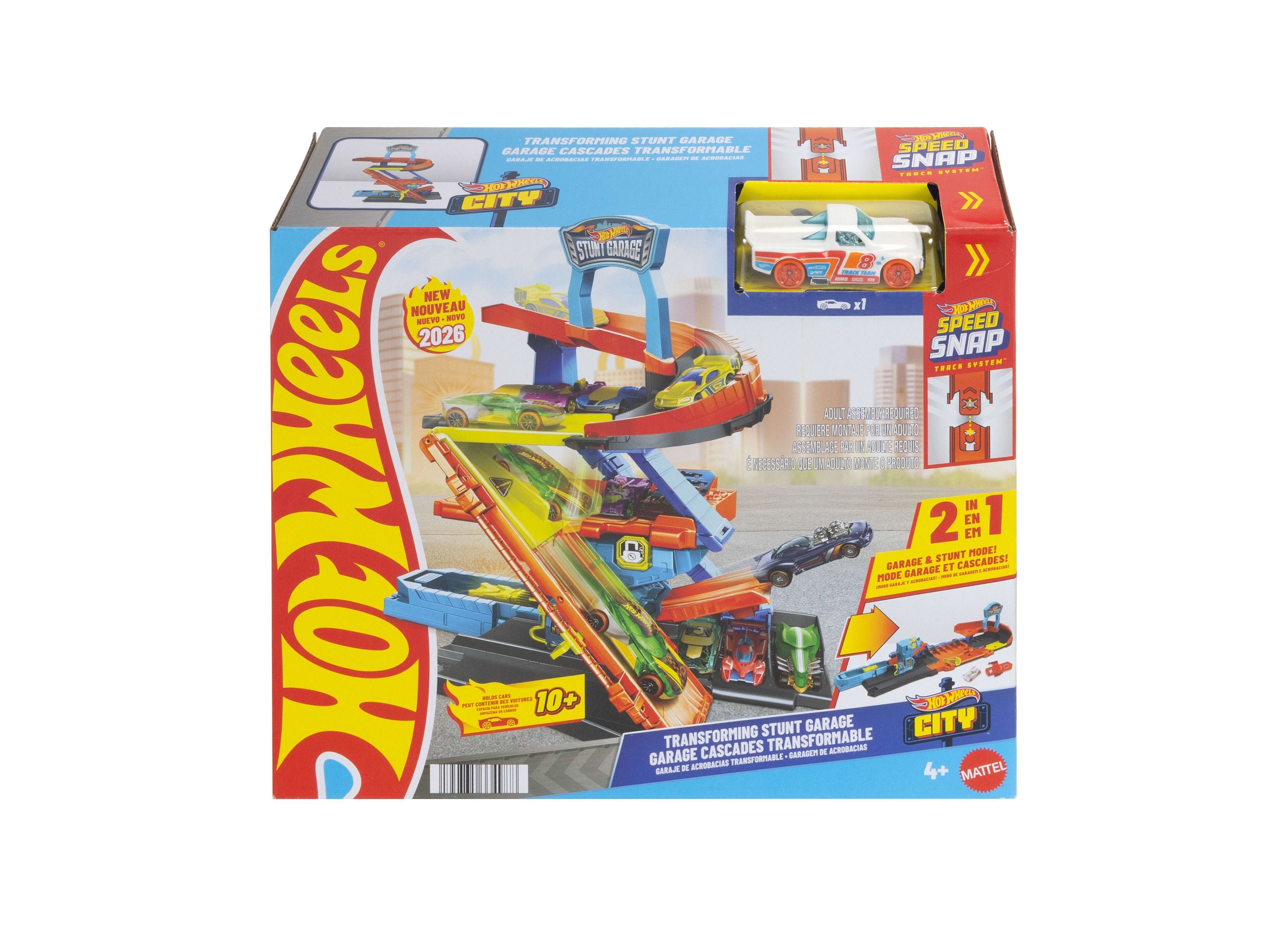Hot Wheels City Transforming Stunt Garage Playset – Toys