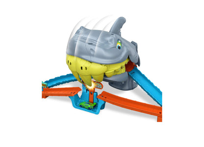Hot Wheels City Shark Chomp Beach Playset