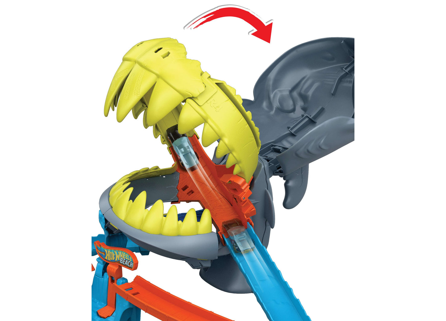 Hot Wheels City Shark Chomp Beach Playset