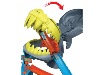 Hot Wheels City Shark Chomp Beach Playset