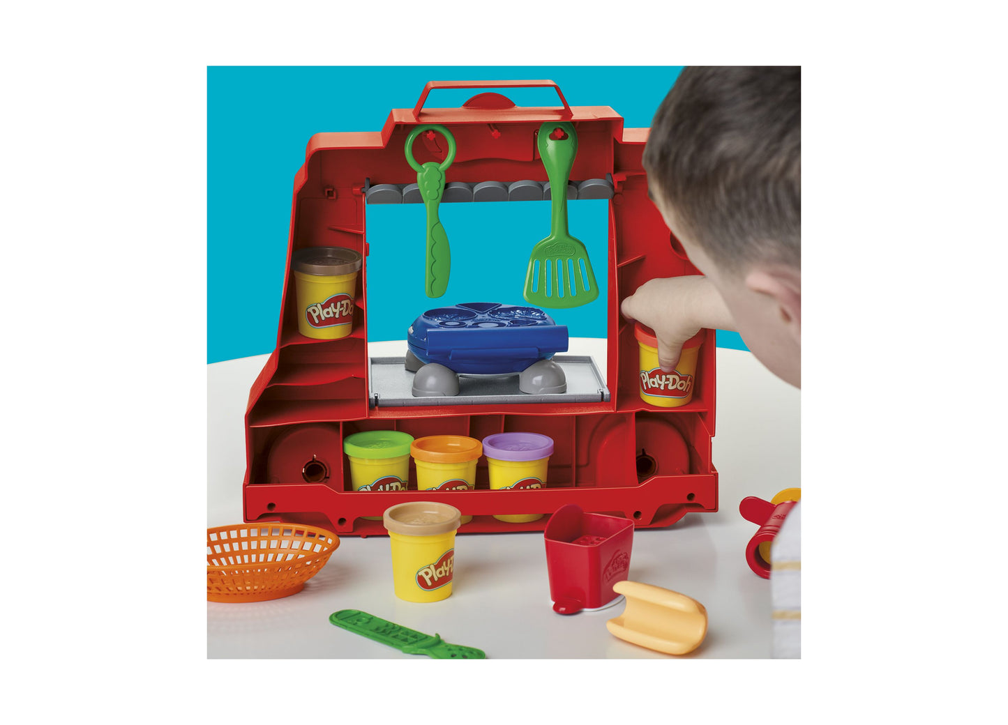 Play-Doh Burger Truck Creations Playset - Culinary Art Fun