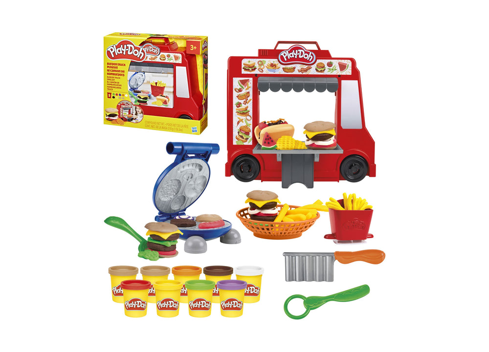 Play-Doh Burger Truck Creations Playset - Culinary Art Fun