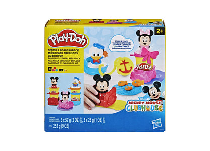 Play-Doh Disney Junior Mickey Mouse Stamp and Go Creative Megapack