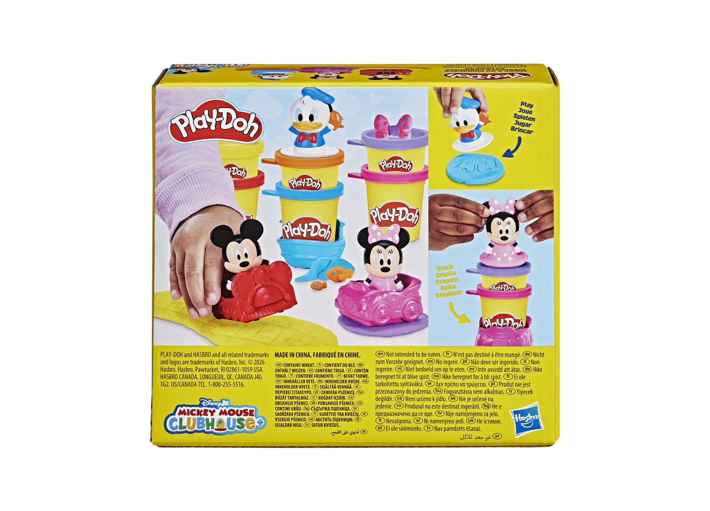 Play-Doh Disney Junior Mickey Mouse Stamp and Go Creative Megapack