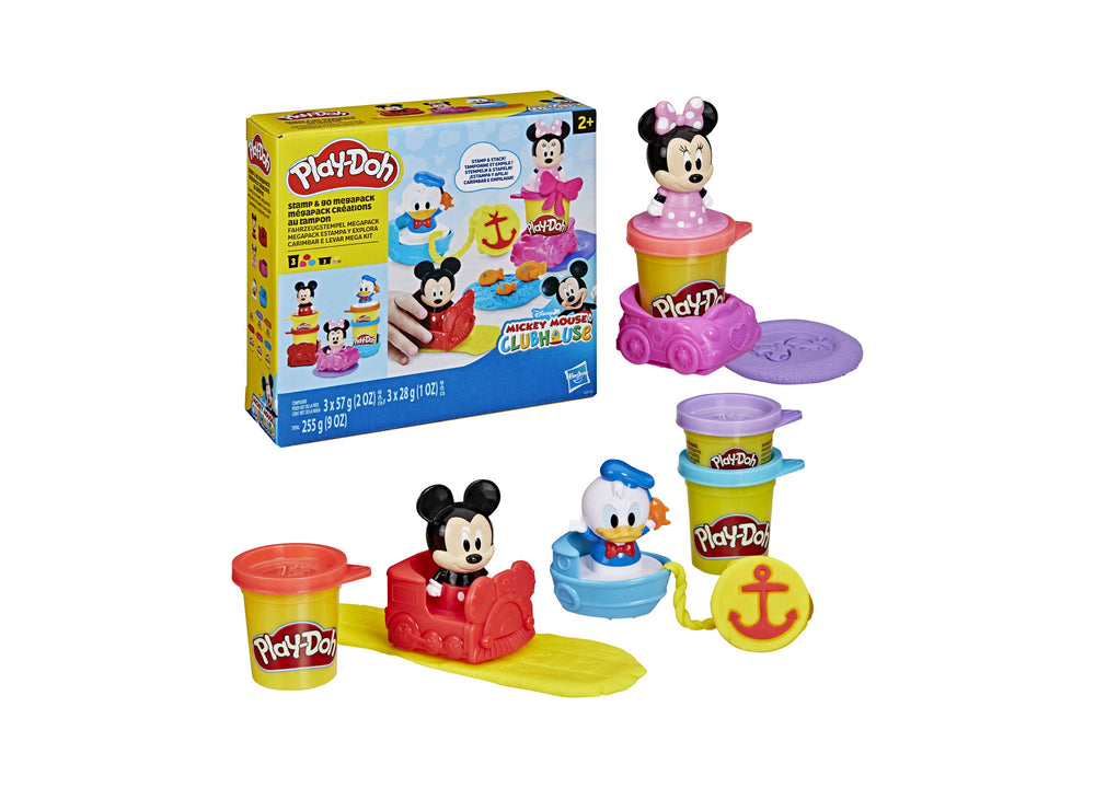 Play-Doh Disney Junior Mickey Mouse Stamp and Go Creative Megapack