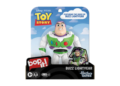 Hasbro Gaming Bop It Buzz Lightyear Edition with voice of Buzz Lightyear from Toy Story