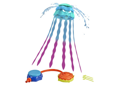 Nerf Super Soaker Stomp and Soak water toy with blue and purple tentacles