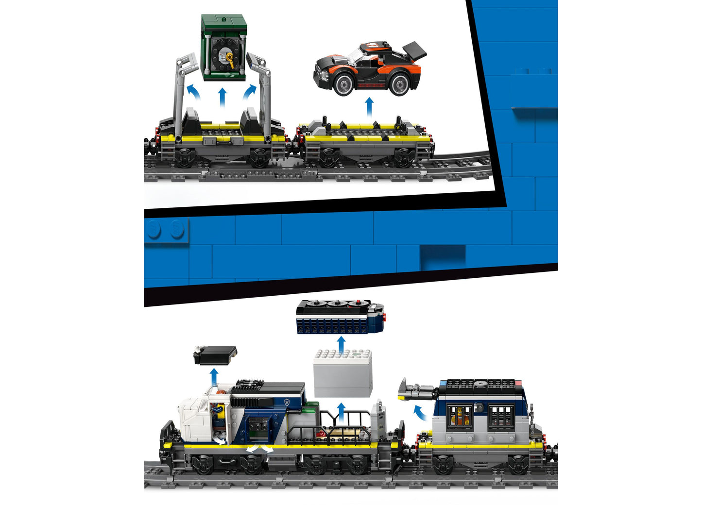 LEGO® City Police Train Heist Building Set, 60508