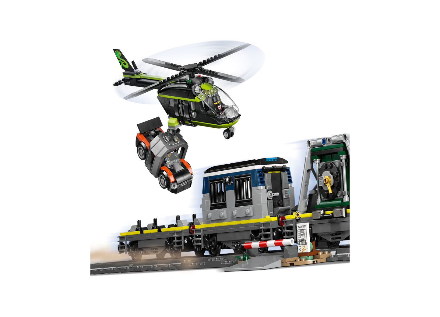 LEGO® City Police Train Heist Building Set, 60508