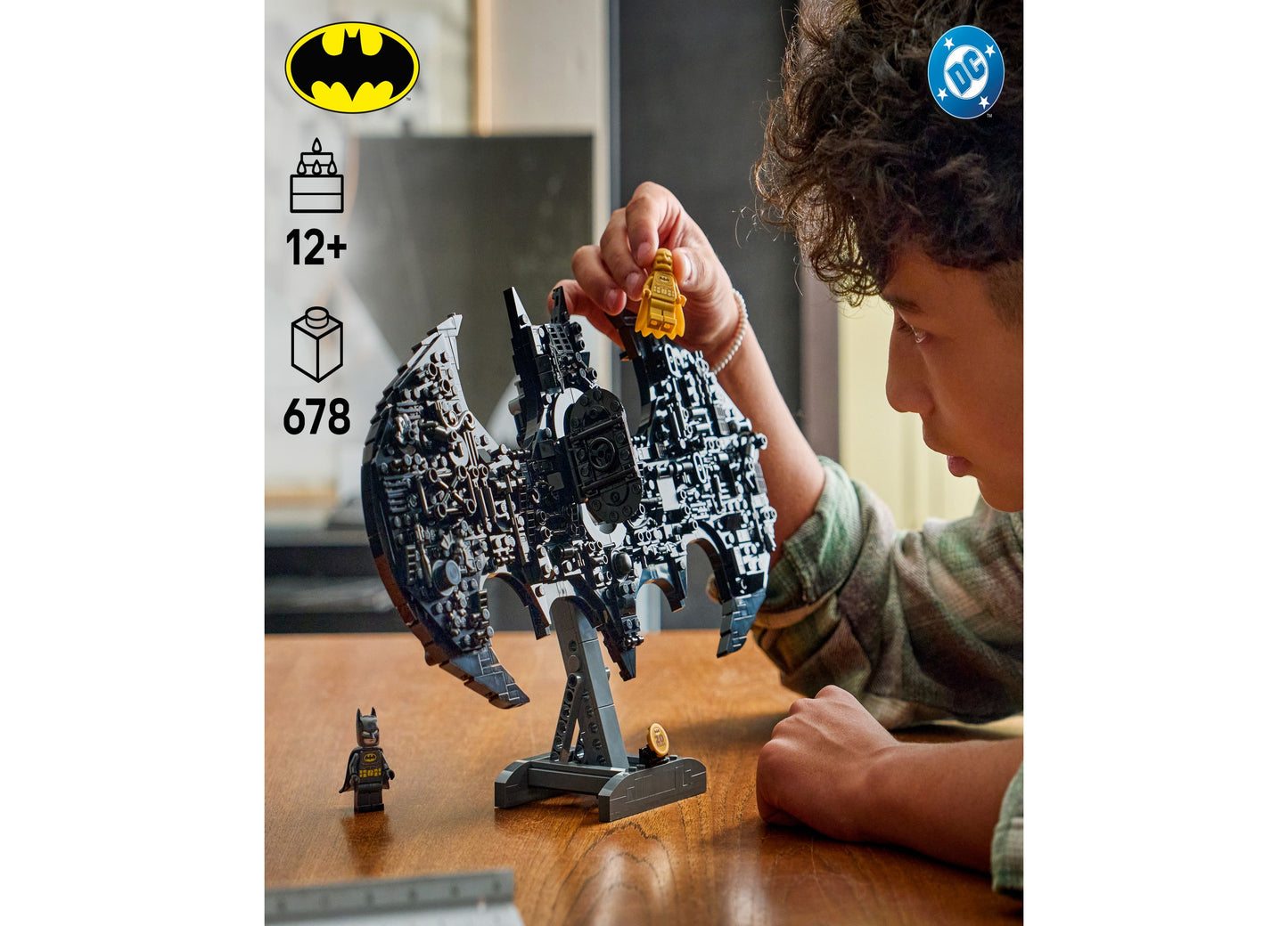 LEGO® Super Heroes DC Batman Logo Building Set, 76330