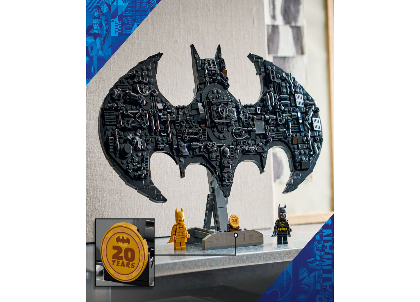 LEGO® Super Heroes DC Batman Logo Building Set, 76330