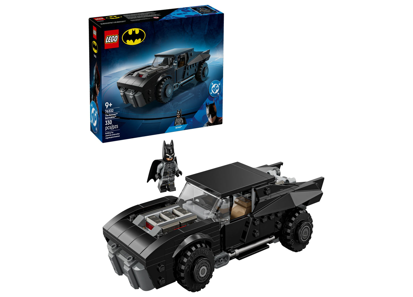 LEGO® Super Heroes DC Batman Batmobile Model Car Building Set, 76332