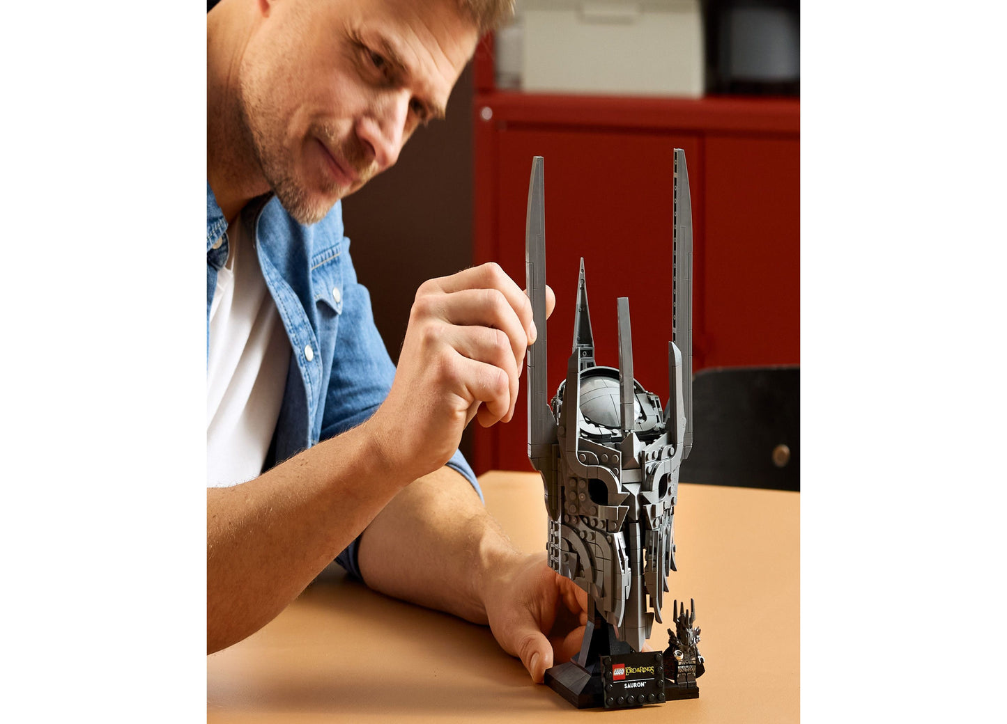 LEGO® Icons Sauron’s Helmet Display Model Kit, 11373