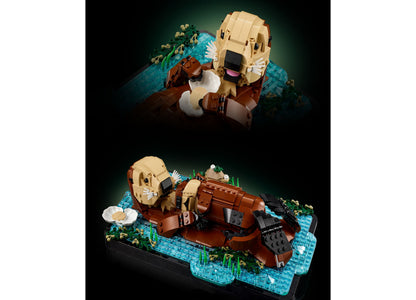 LEGO® Ideas Floating Sea Otter Building Set, 21366