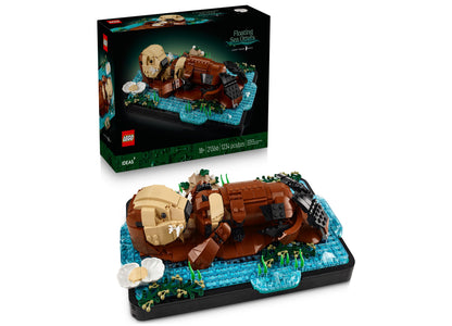 LEGO® Ideas Floating Sea Otter Building Set, 21366
