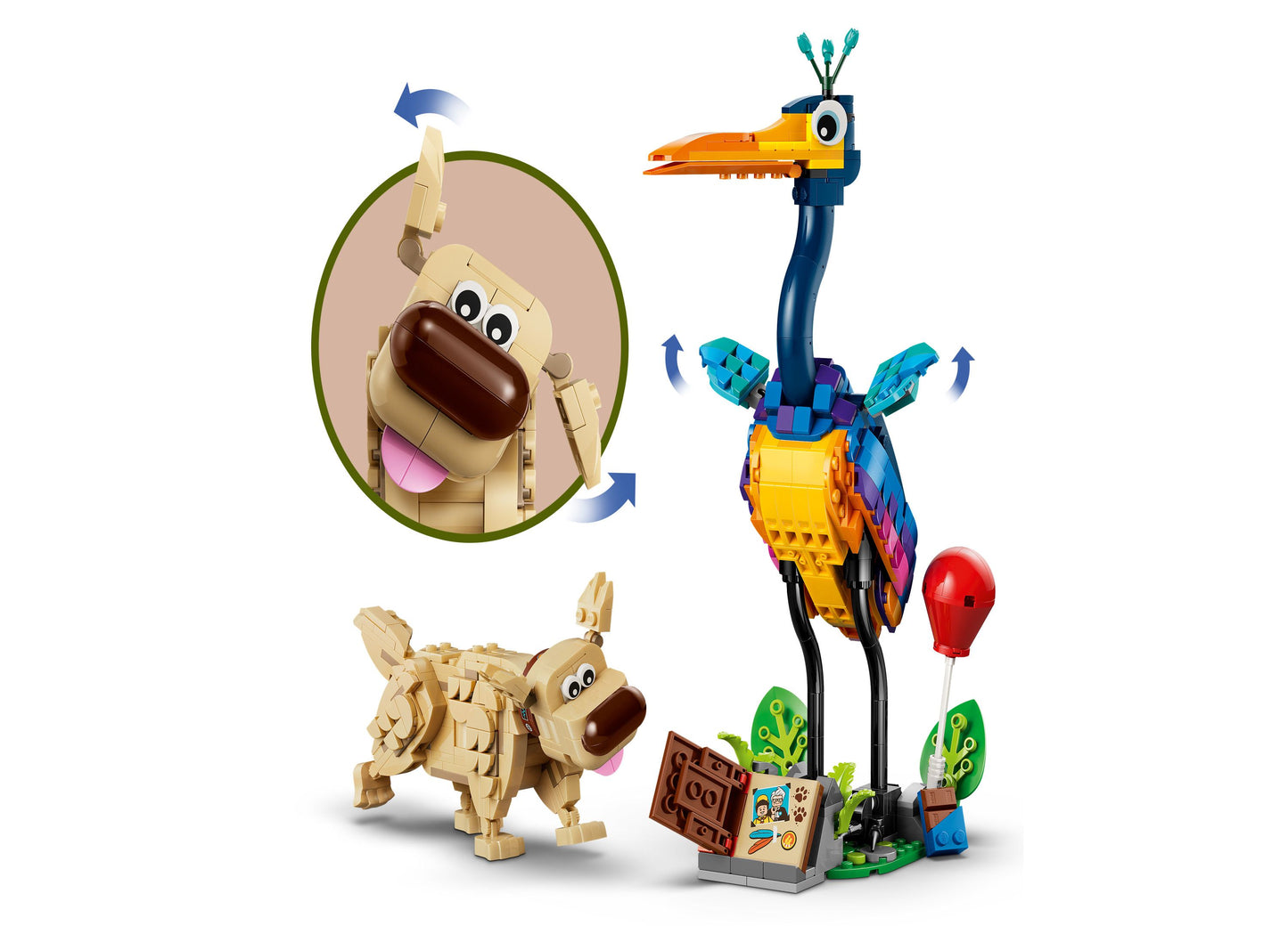LEGO Disney and Pixar Kevin  Dug Toy 43290, 628 Pieces