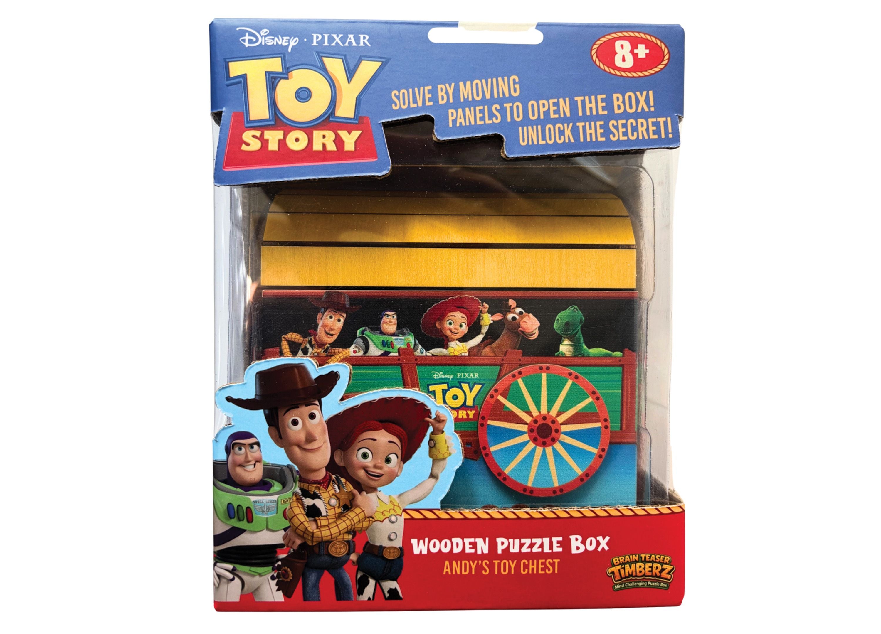Fantasma Disney Toy Story Andy's Toy Chest Wooden Puzzle Box