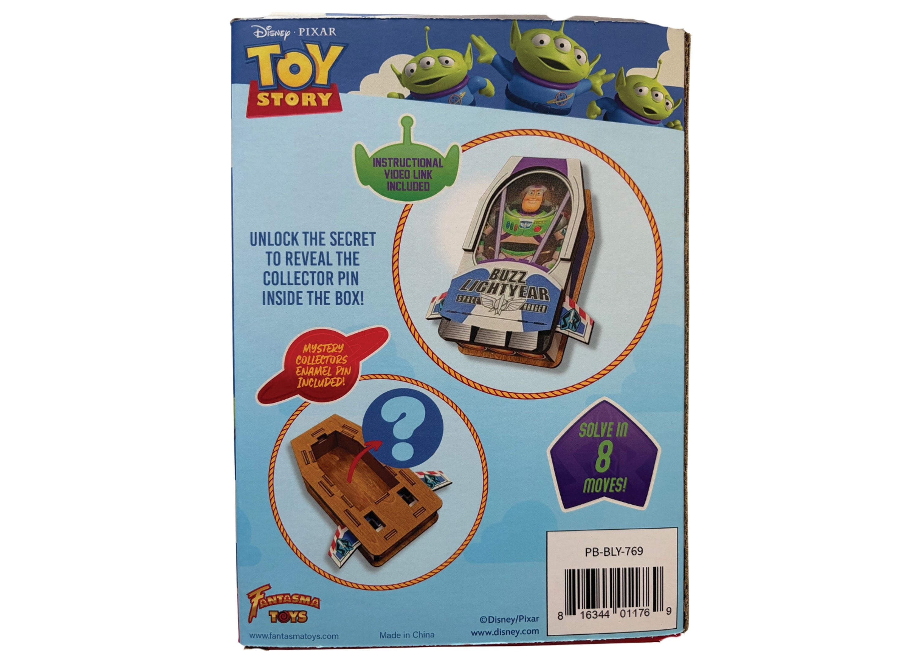 Fantasma Disney Toy Story Buzz Lightyear Spaceship Wooden Puzzle