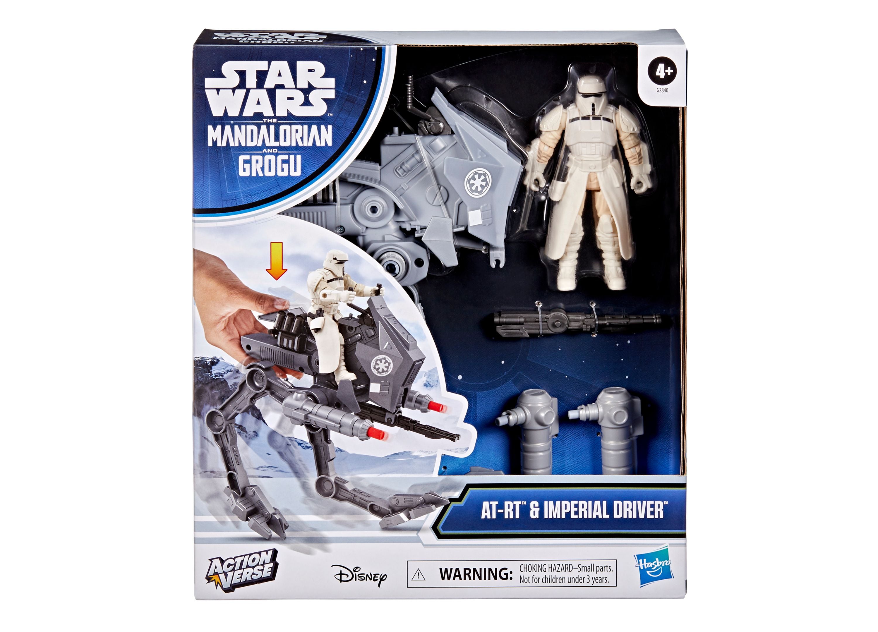 Star Wars ActionVerse AT-RT & Imperial Remnant AT-RT Driver